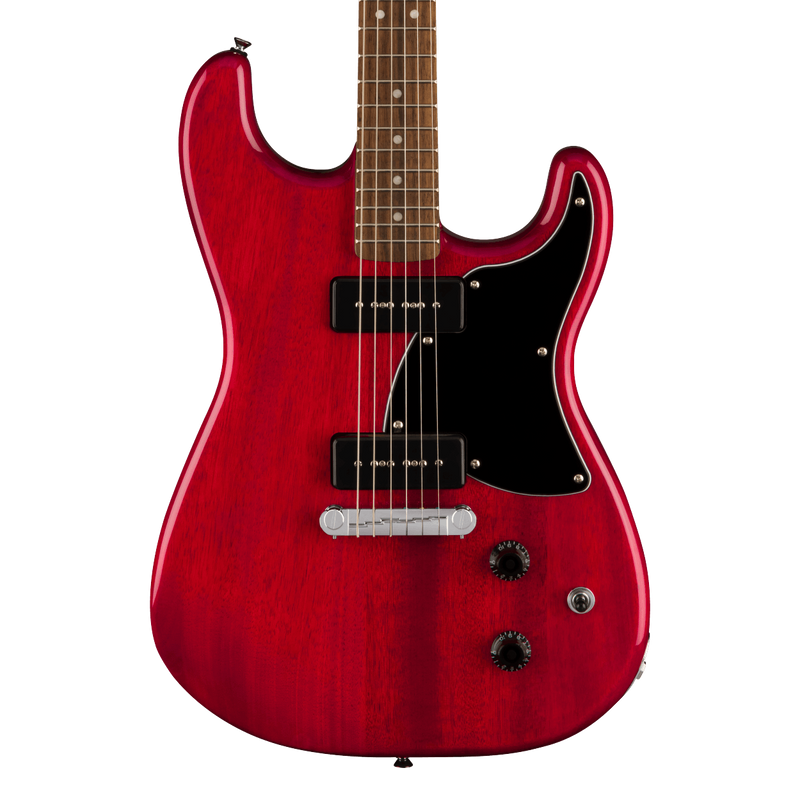 Squier Paranormal Strat-O-Sonic - Crimson Red Transparent