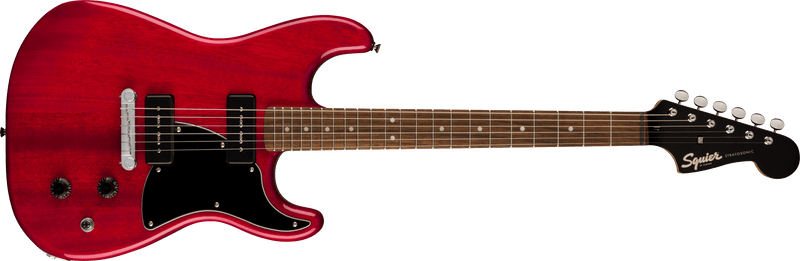 Squier Paranormal Strat-O-Sonic - Crimson Red Transparent