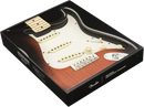 Fender Pre-Wired Strat Pickguard - Tex-Mex SSS - Parchment 11 Hole Pickguard