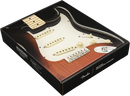 Fender Pre-Wired Strat Pickguard - Hot Noiseless SSS - Parchment 11 Hole PG