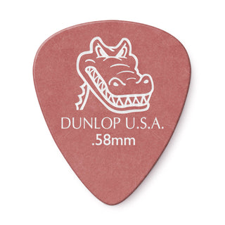 Dunlop 417P058 Gator Grip Pick 0.58mm (12-Pack)