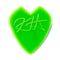 Dunlop 47PKH3N Kirk Hammett Jazz III Pick (Green, 6-Pack)