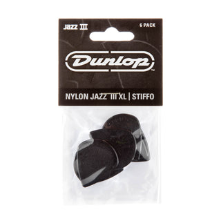 Dunlop 47PXLS Jazz III XL Stiffo Pick (6-Pack)