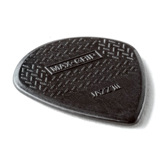 Dunlop 471P3S Max-Grip Jazz III Stiffo Pick (6-Pack)