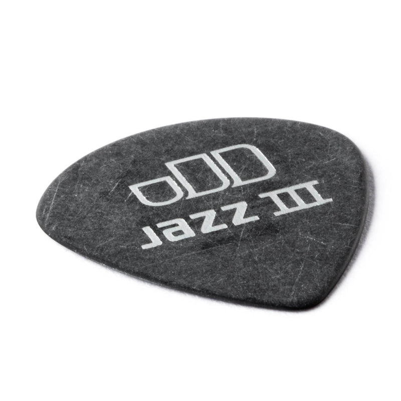 Dunlop 482P088 Tortex Pitch Black Jazz III Pick 0.88mm (12-Pack)