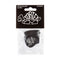 Dunlop 488P100 Tortex Pitch Black Standard Pick 1.0mm (12-Pack)