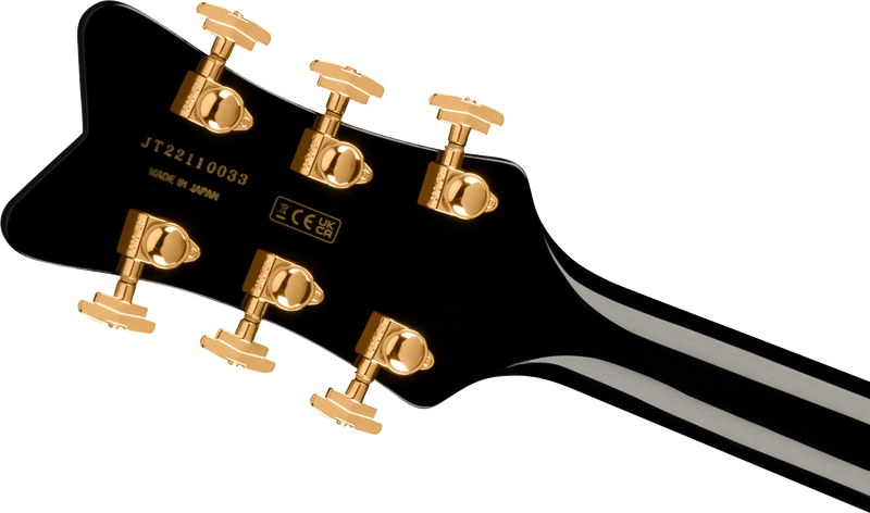 Gretsch G6134TG Limited Edition Paisley Penguin with String-Thru Bigsby - Black Paisley