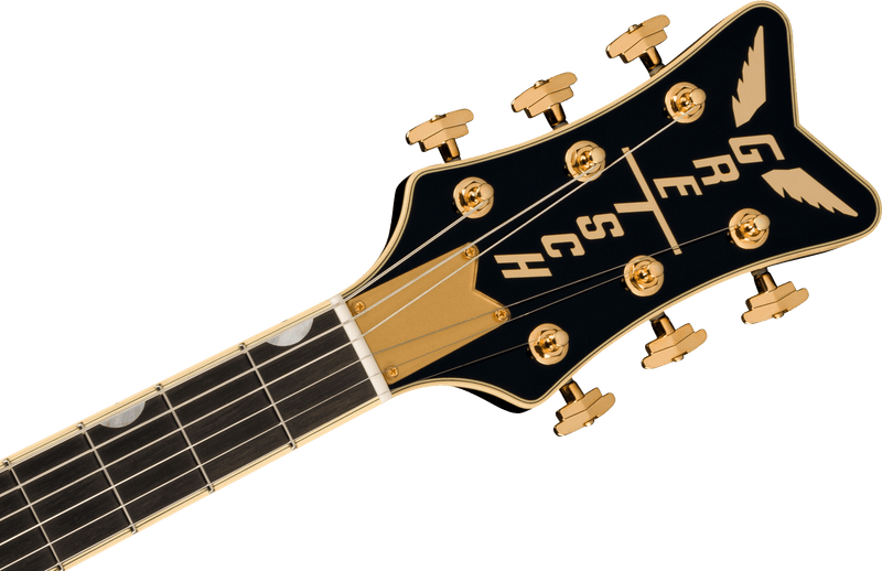 Gretsch G6134TG Limited Edition Paisley Penguin with String-Thru Bigsby - Black Paisley