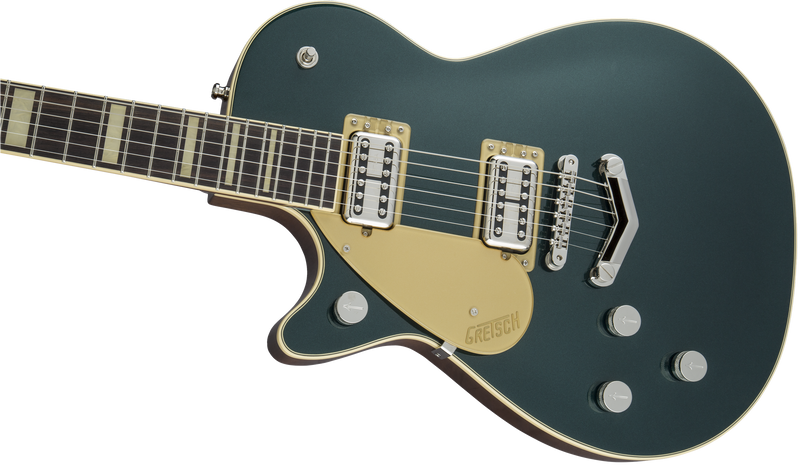Gretsch G6228LH Players Edition Jet BT with V-Stoptail Left-Handed - Cadillac Green
