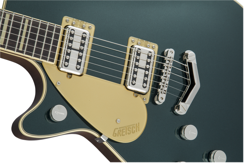 Gretsch G6228LH Players Edition Jet BT with V-Stoptail Left-Handed - Cadillac Green