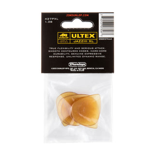 Dunlop 427P138XL Ultex Jazz III XL Pick 1.38 (6-Pack)