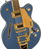 Gretsch G5655TG Electromatic Center Block Jr. Single-Cut with Bigsby - Cerulean Smoke