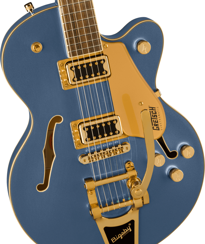 Gretsch G5655TG Electromatic Center Block Jr. Single-Cut with Bigsby - Cerulean Smoke