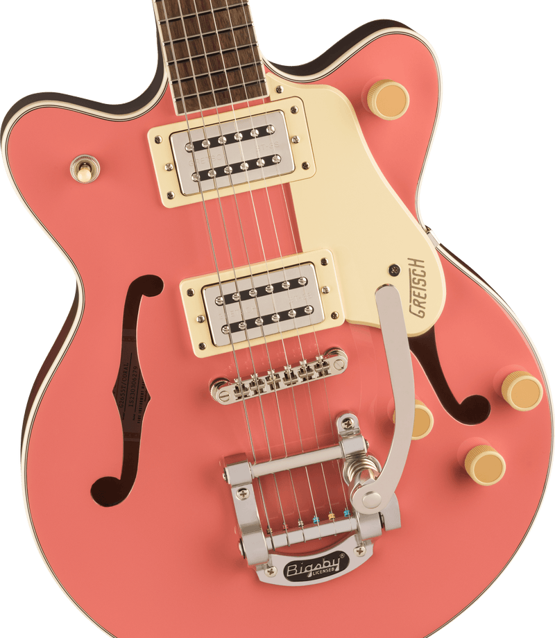 Gretsch G2655T Streamliner Center Block Jr. Double-Cut with Bigsby - Coral