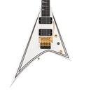 Jackson MJ Series Rhoads RR24MG - White with Black Pinstripes
