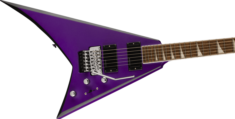 Jackson X Series Rhoads RRX24 - Purple Metallic with Black Bevels