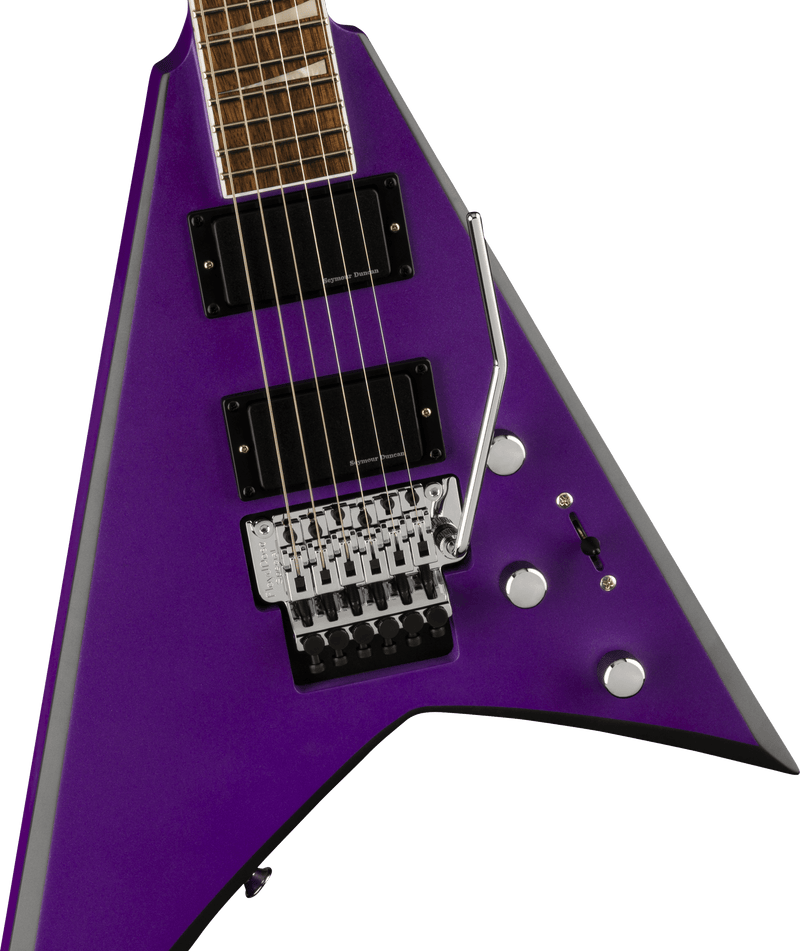 Jackson X Series Rhoads RRX24 - Purple Metallic with Black Bevels