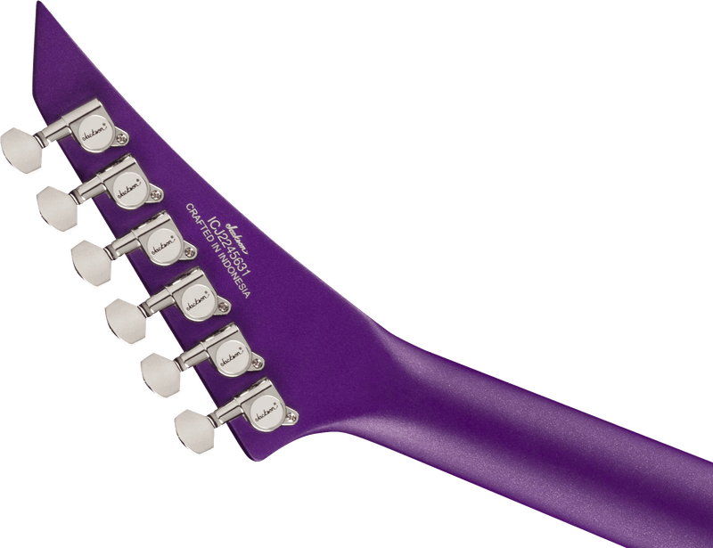 Jackson X Series Rhoads RRX24 - Purple Metallic with Black Bevels