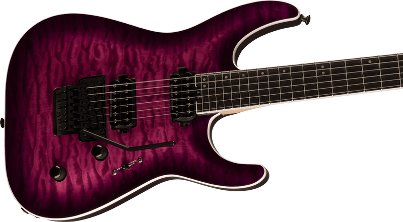 Jackson Pro Plus Series DKAQ Dinky - Transparent Purple Burst