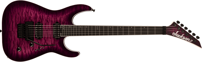 Jackson Pro Plus Series DKAQ Dinky - Transparent Purple Burst