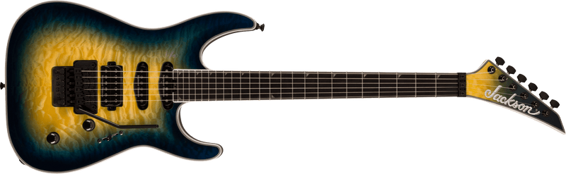 Jackson Pro Plus Series Soloist SLA3Q - Amber Blue Burst