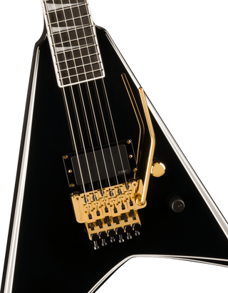 Jackson Concept Series Limited Edition Rhoads RR24 FR H - Black with White Pinstripes