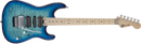 Charvel MJ San Dimas Style 1 HSH FR M QM - Maple Fingerboard - Caribbean Burst