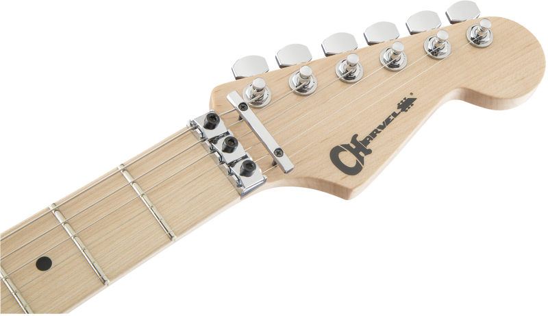 Charvel MJ San Dimas Style 1 HSH FR M QM - Maple Fingerboard - Caribbean Burst