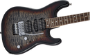 Charvel MJ San Dimas Style 1 HSH FR PF QM - Pau Ferro Fingerboard - Midnight Glow