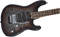 Charvel MJ San Dimas Style 1 HSH FR PF QM - Pau Ferro Fingerboard - Midnight Glow