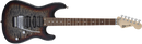 Charvel MJ San Dimas Style 1 HSH FR PF QM - Pau Ferro Fingerboard - Midnight Glow