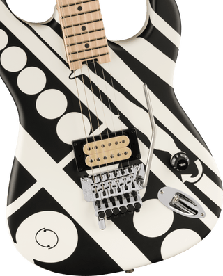 EVH Striped Series Circles - White and Black