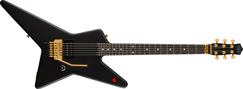 EVH Limited Edition Star - Stealth Black with Gold Hardware