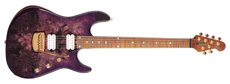 Ernie Ball Music Man Jason Richardson 6 String Cutlass - Majora Purple