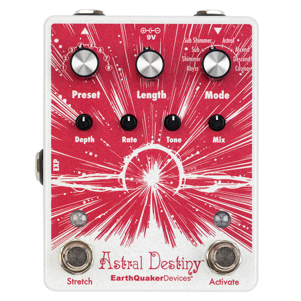 Used Earthquaker Devices Astral Destiny Octal Octave Reverberation Odyssey