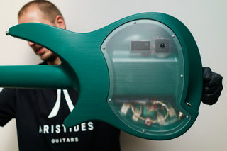 Aristides S/B5R 5 String Bass - Emerald Green