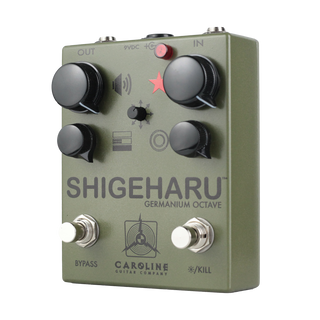Caroline Guitar Company Shigeharu Germanium Octave Fuzz - Army Green