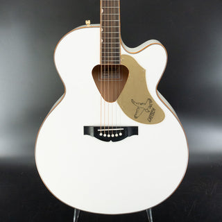 Used Gretsch G5022CWFE Rancher Falcon Jumbo Acoustic-Electric Guitar - White - Ser. IS201216852