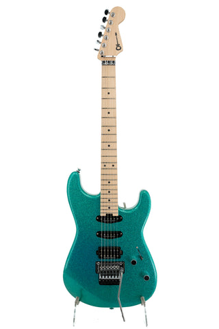 Used Charvel Pro-Mod San Dimas Style 1 HSS FR M - Aqua Flake - Ser. MC233116