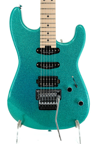 Used Charvel Pro-Mod San Dimas Style 1 HSS FR M - Aqua Flake - Ser. MC233116