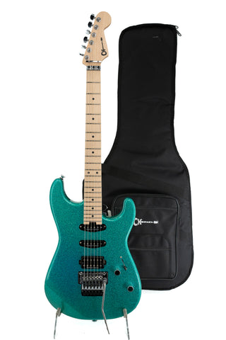 Used Charvel Pro-Mod San Dimas Style 1 HSS FR M - Aqua Flake - Ser. MC233116