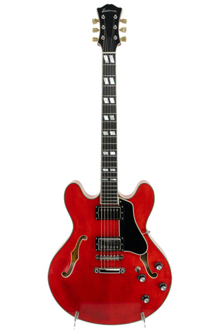 Eastman T486 Thinline Semi-Hollowbody Electric Guitar - Red