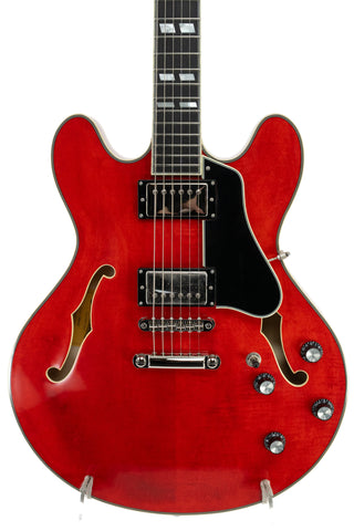 Eastman T486 Thinline Semi-Hollowbody Electric Guitar - Red