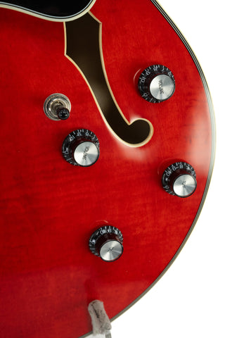 Eastman T486 Thinline Semi-Hollowbody Electric Guitar - Red