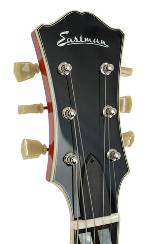 Eastman T486 Thinline Semi-Hollowbody Electric Guitar - Red
