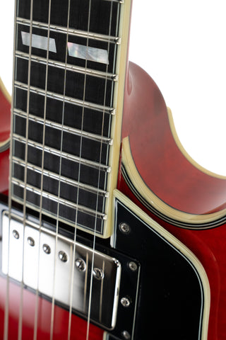 Eastman T486 Thinline Semi-Hollowbody Electric Guitar - Red