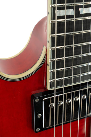 Eastman T486 Thinline Semi-Hollowbody Electric Guitar - Red