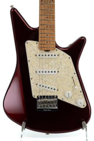 Used Ernie Ball Music Man Albert Lee Signature SSS HT - Pearl Red Maple - Ser. 98490