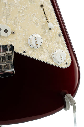 Used Ernie Ball Music Man Albert Lee Signature SSS HT - Pearl Red Maple - Ser. 98490