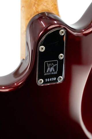 Used Ernie Ball Music Man Albert Lee Signature SSS HT - Pearl Red Maple - Ser. 98490